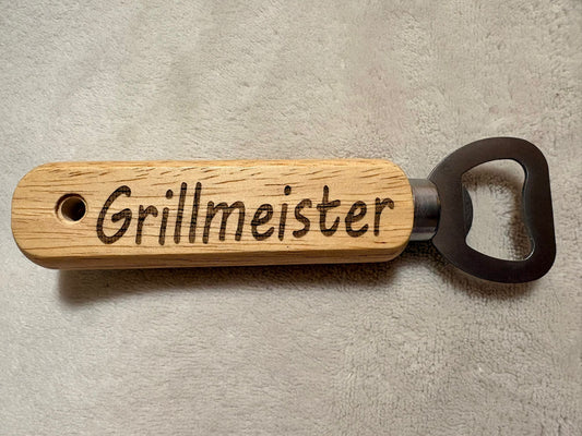 Flaschenöffner "Grillmeister"